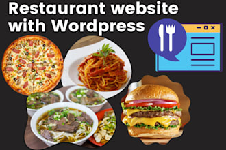 make restaurant online food ordering website website pizza food reservation