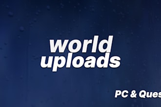 upload a vrchat world for you
