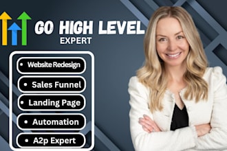 do gohighlevel landing page, gohighlevel website, gohighlevel automation, a2p