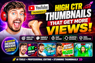 design high CTR youtube thumbnails with ai assisted workflow
