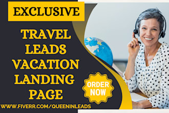 generate travel hotel booking vacation travel agent travel planner travel leads