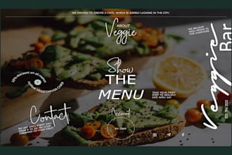 create restaurant website catering website cafe  bakery website online ordering