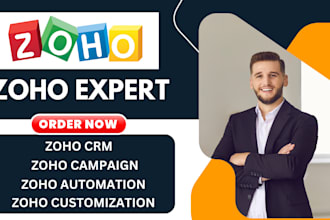set up zoho customize and automate your zoho CRM zoho campaign zoho forms