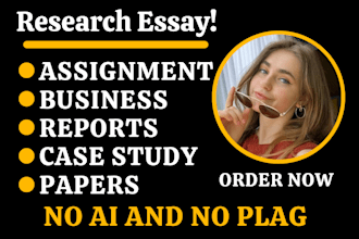write business, case study, research and summary, report, paper