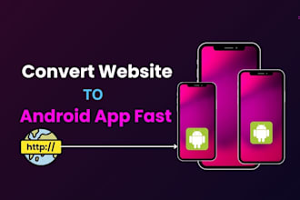 convert website to android webview app quickly