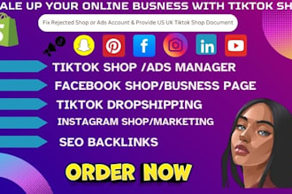 setup tiktok shop ads dropshipping with product instagram affiliate marketing