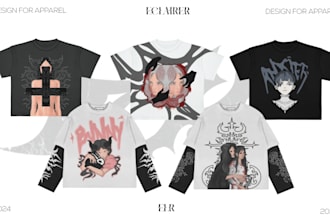 create luxury streetwear design tshirt and sleeve tshirt