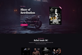 design and customize wordpress websites for authors