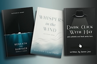 design a premium minimalist book cover, book cover design, kindle cover