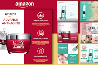 design amazon product listing image infographic with lifestyle image