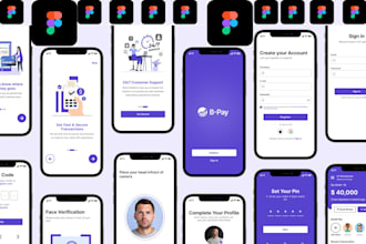 do fintech ui ux fintech webapp splash screen mobile app ui ux with prototype