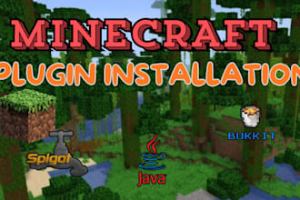 code custom minecraft plugin for you in both bukkit, spigot or paper