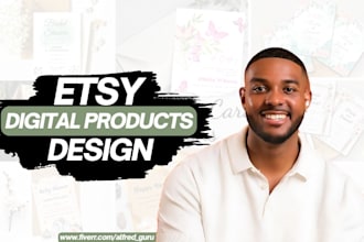 do etsy shop setup etsy seo etsy digital products design etsy products listing