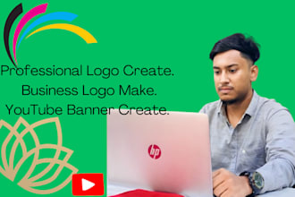do professional  business logo design with youtube banner