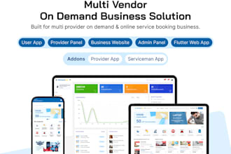 install and setup demandium app to play store and app store
