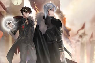 draw custom anime, game character, fanart, manhwa art