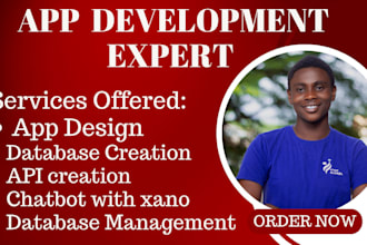 be your bubble io developer, adalo app developer, flutter and flutterflow app