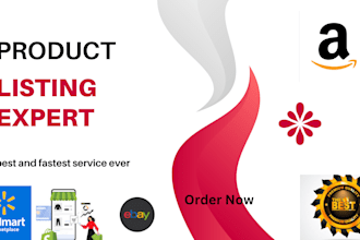 do  SEO product listing amazon ebay walmart tiktok shop