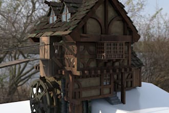 create custom 3d game assets for your game