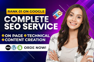 optimize website advanced onpage SEO for wordpress wix shopify ranking