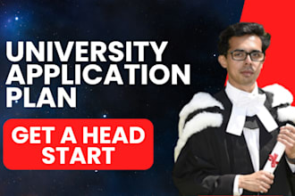 make you a winning university application plan