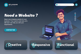 design or redesign webflow wix wordpress websites