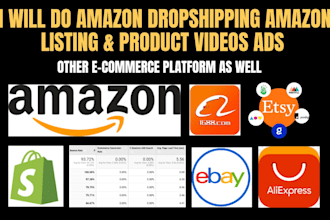 do ebay esty amazon product listing upload amazon ebay dropshipping promotion
