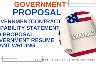 do rfi reseacrh, governement contract ,proposal capability statement