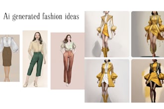 make ai generated fashion ideas for you