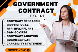 find and win government contract, bid proposal, rfp, rfi, rfq, rft, llc
