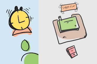 make doodle design for small business owner