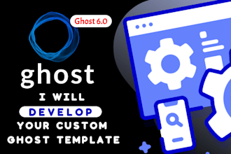 do your ghost blog theme develop with your custom design
