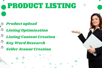 do product listing, and product uploading to shopify and wordpress websit