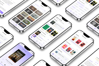 do mobile app, website ui ux design in figma