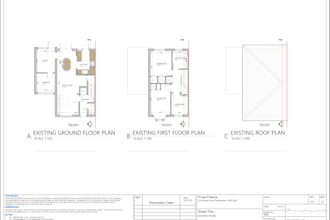 create UK planning and building regulation drawings