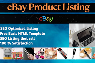 do ebay listing, ebay product listing, ebay lister