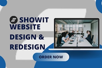 do custom showit website design and redesign, high converting landing pages