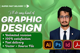 do graphic design, facebook post, book cover, vector, web banner, flyer, poster