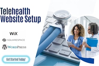 set up telehealth system integrate telemedicine healthcare website
