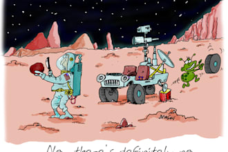 draw cartoon that will convey your message