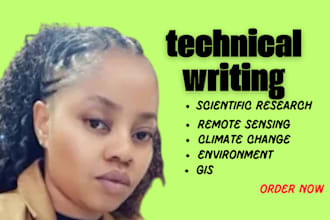 do geography content research, remote sensing, and environmental science