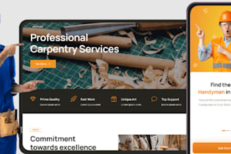 develop handyman, home services, laundry, delivery app and website