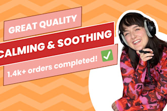 record your affirmation meditation female voice over