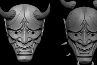 sculpt 3d miniatures for 3d printing
