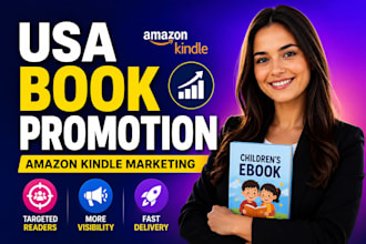 usa children ebook promotion amazon kindle book marketing sales funnel kdp viral