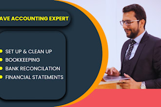 do accounting and bookkeeping using wave, quickbook and xero