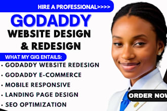 develop godaddy website godaddy ecommerce godaddy website reedesign godaddy seo
