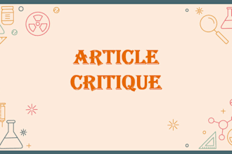 summarize and critique books, journals, articles, blurbs and film analysis