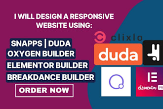 design professional website on squarespace, snapps, carrd, odoo website builder