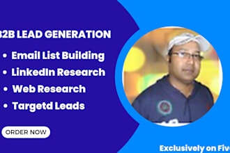 do b2b lead generation and verified prospective email lists